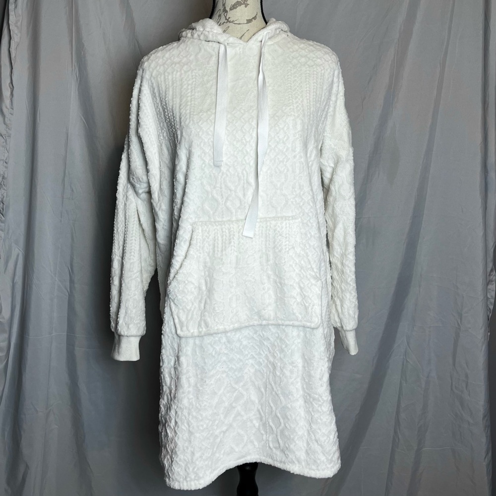 Super Cozy Soft Cream Hoodie Loungewear Winter Pajamas
